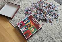 Puzzle 1000 Trefl świąteczne pieski