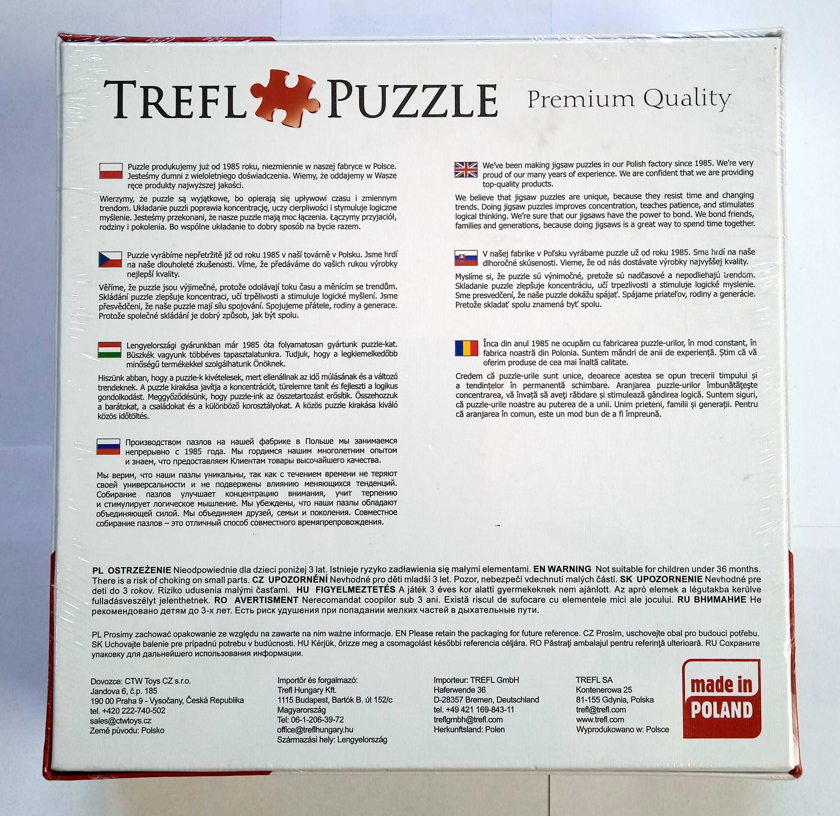 Trefl Puzzle Animal 500 folia 48 x 34 cm