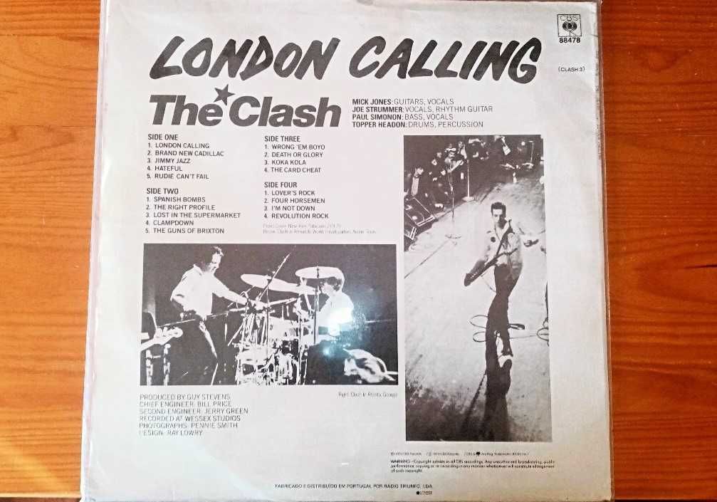 LP/Vinil London Calling - The Clash [EDIÇÃO ORIGINAL PORTUGUESA]