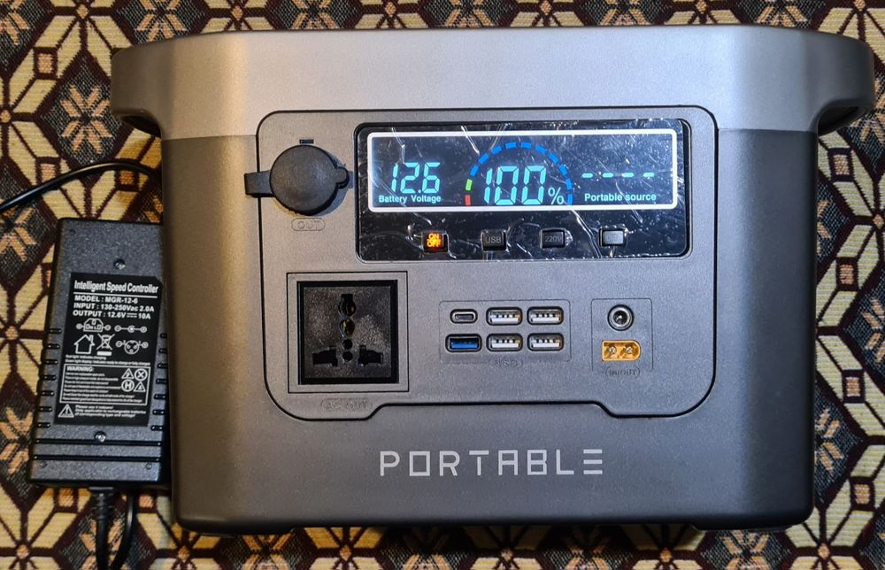 Зарядная станция LifePo4 1000W Portable