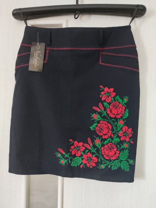 Юбка вышиванка 44 46р