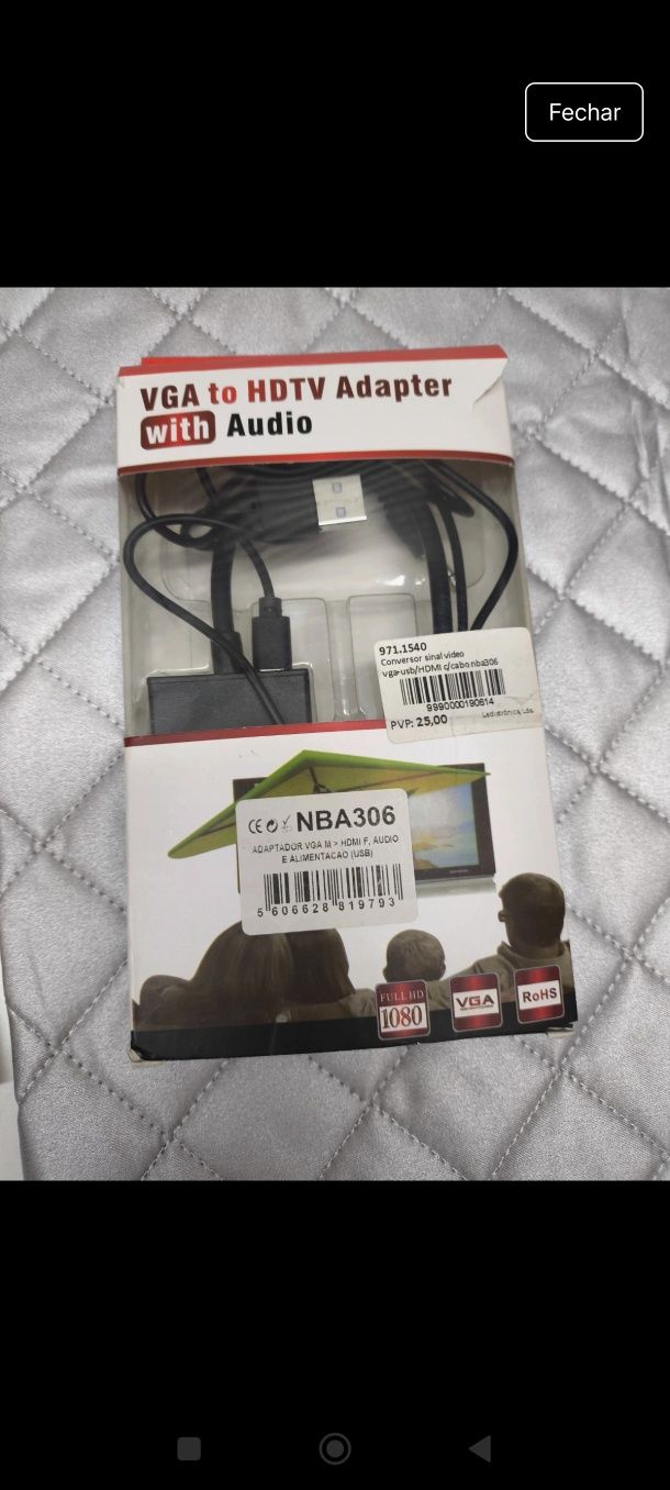 Adaptador VGA para HDMI
