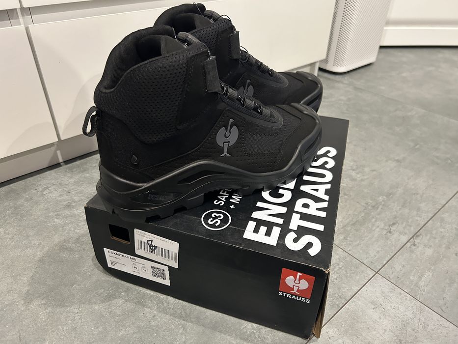 NOWE Buty robocze ochronne STRAUS Kastra II Mid 93964 stalowa podeszwa