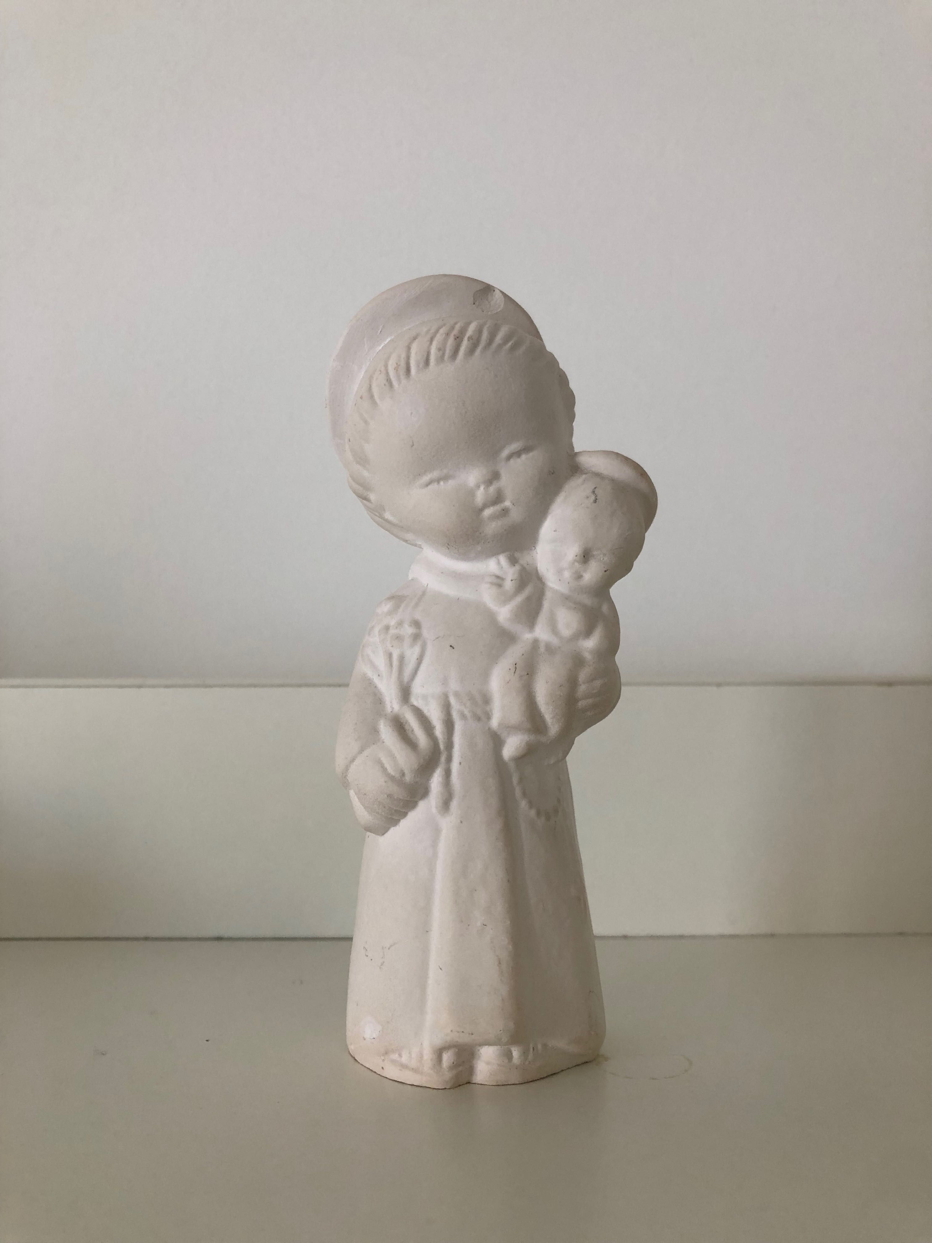 Figura de Santo António em gesso 13cm