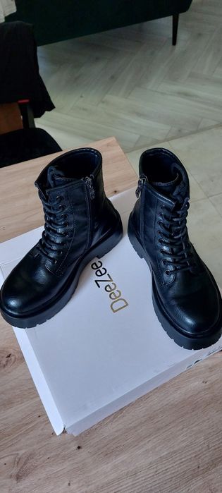 Buty trapery/trzewiki za kostkę 35