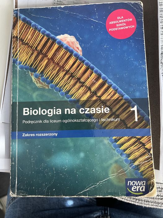 Biologia na czasie zakres rozszerzony kl 1 liceum , technikum