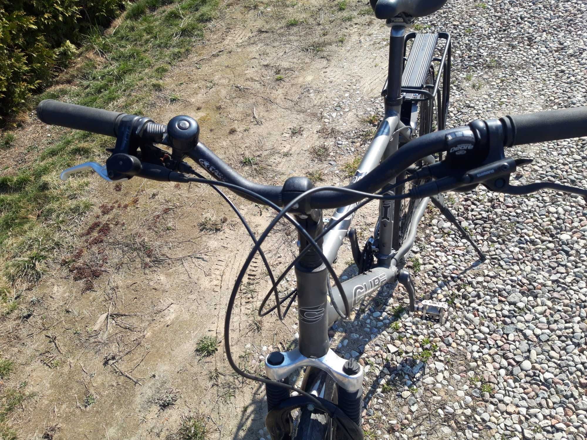 Rower miejski/trekking męski CUBE koła 26', 24 biegi SHIMANO