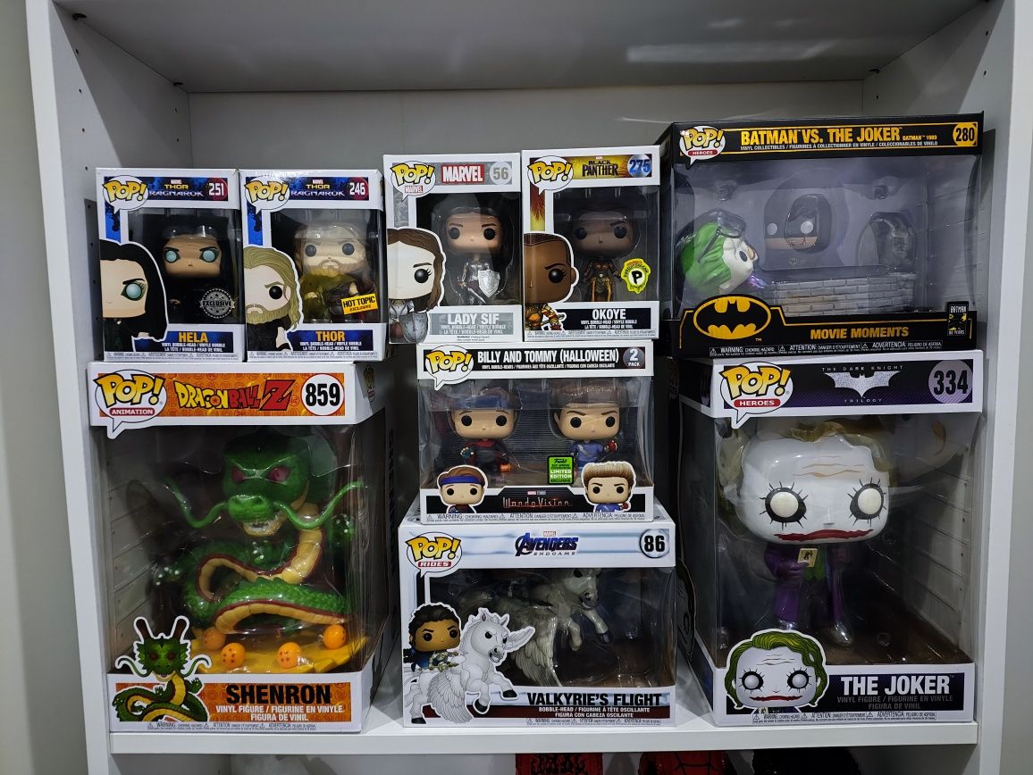 Funko Pops Vários Temas