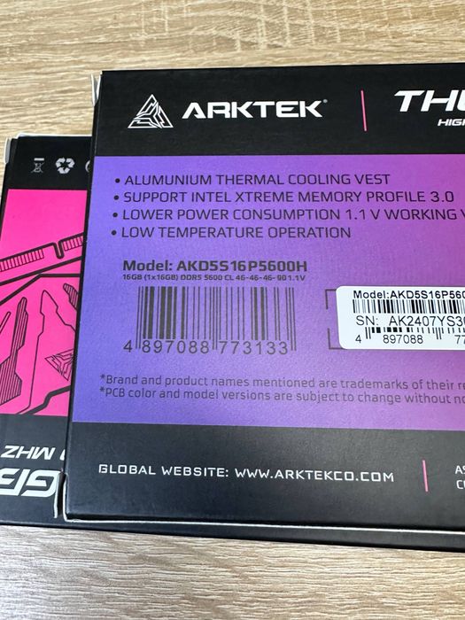 ‼️ Arktek thunderbird ddr5 32 gb 5600 mhz ‼️