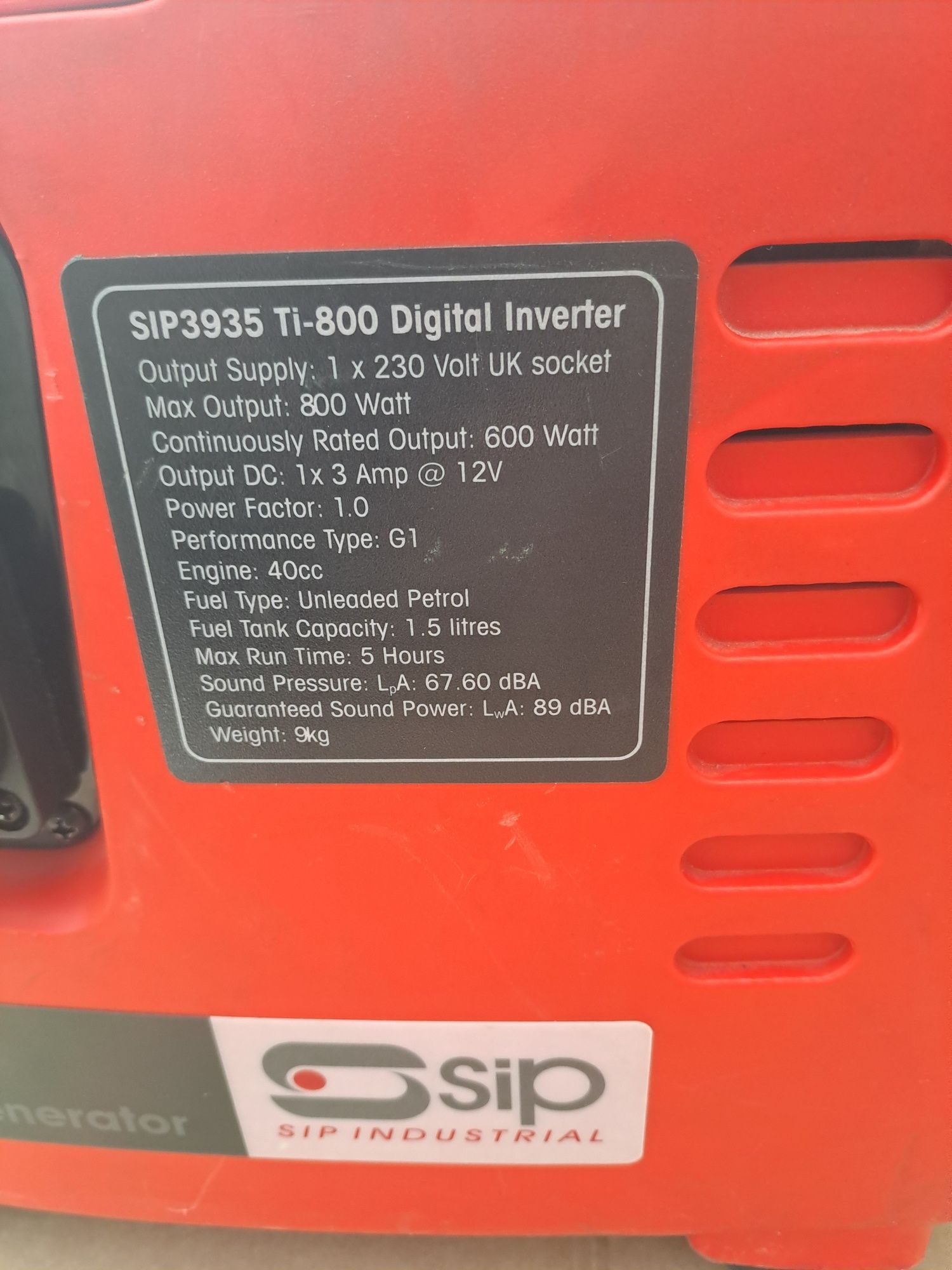 Agregat  prądotwórczy  Wolf inverter