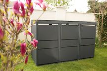 Zabudowa na kosze Top Box Obudowy koszy Osłony koszy 3x240L Premium