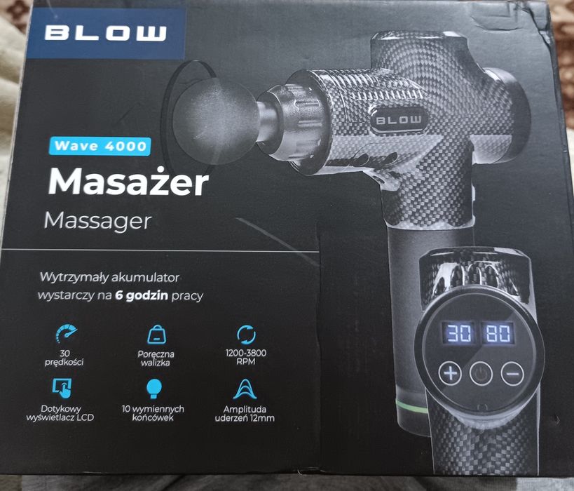 Масажер для тіла перкусійний ударний вібраційний