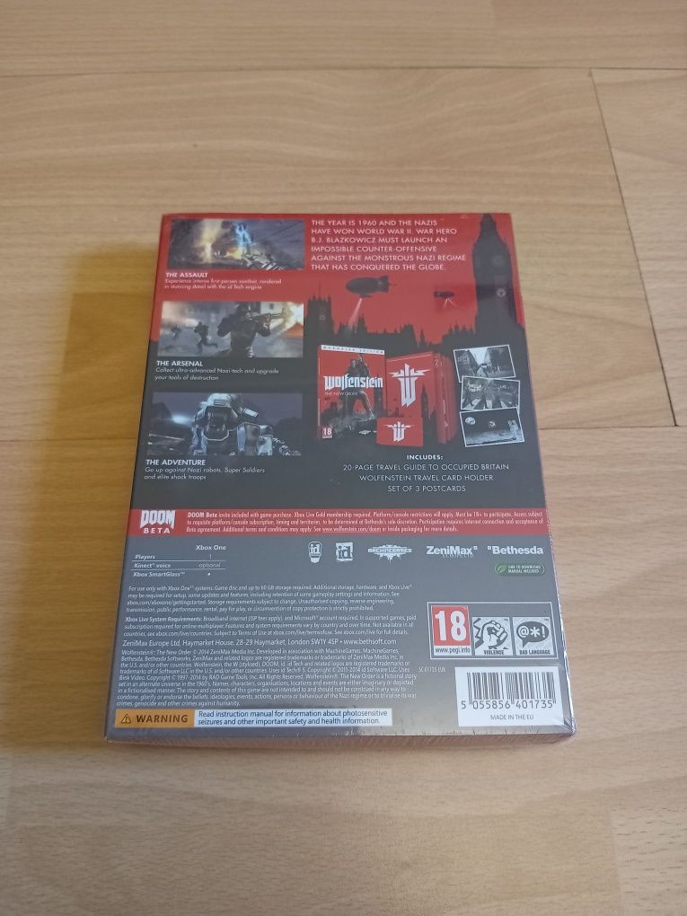 Gra wolfenstein the new order nowa xbox one