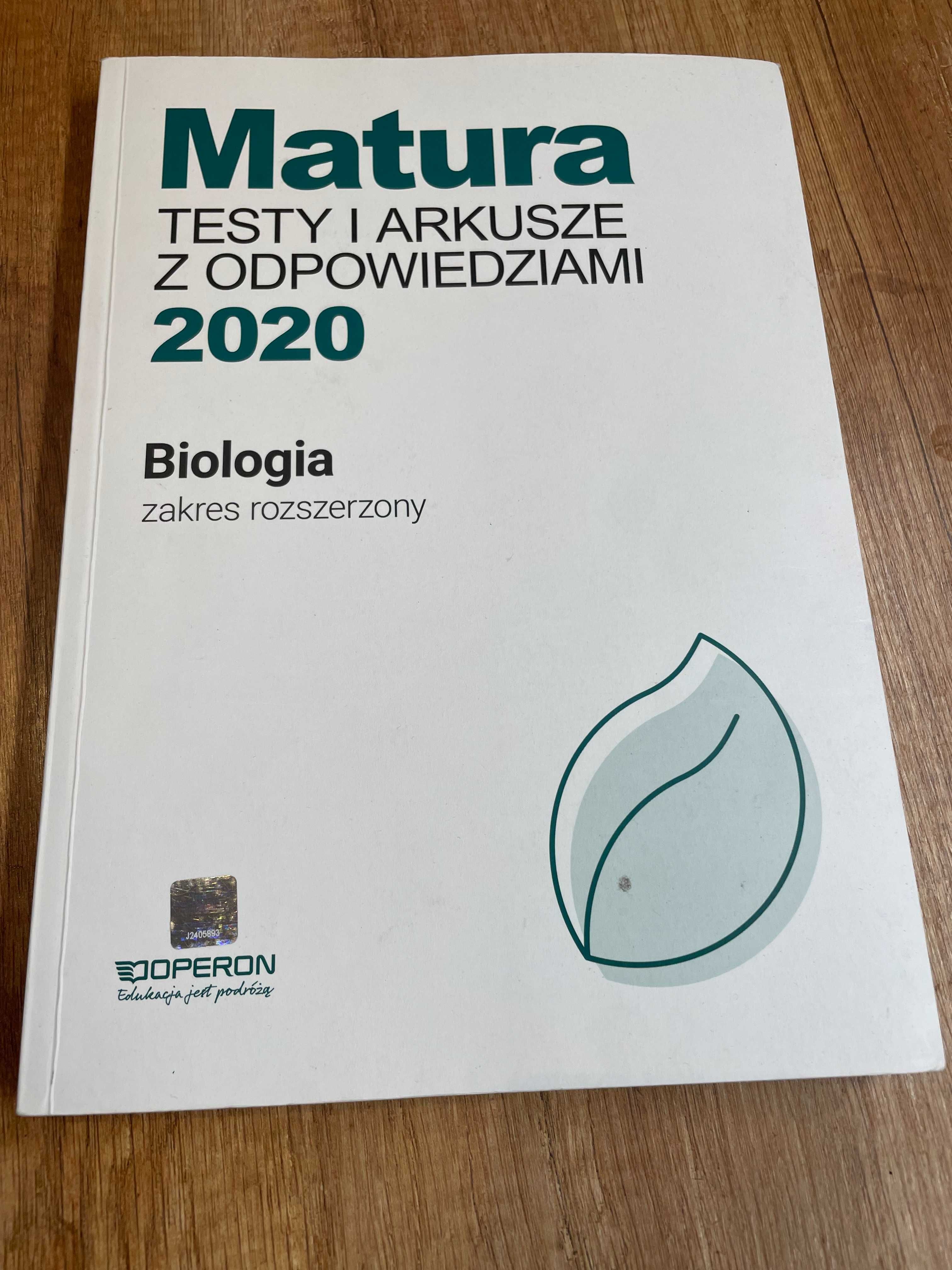Matura biologia testy i arkusze 2020 Operon