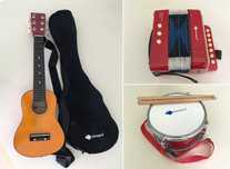 Instrumentos musicais para criança (ItsImagical da Imaginarium):