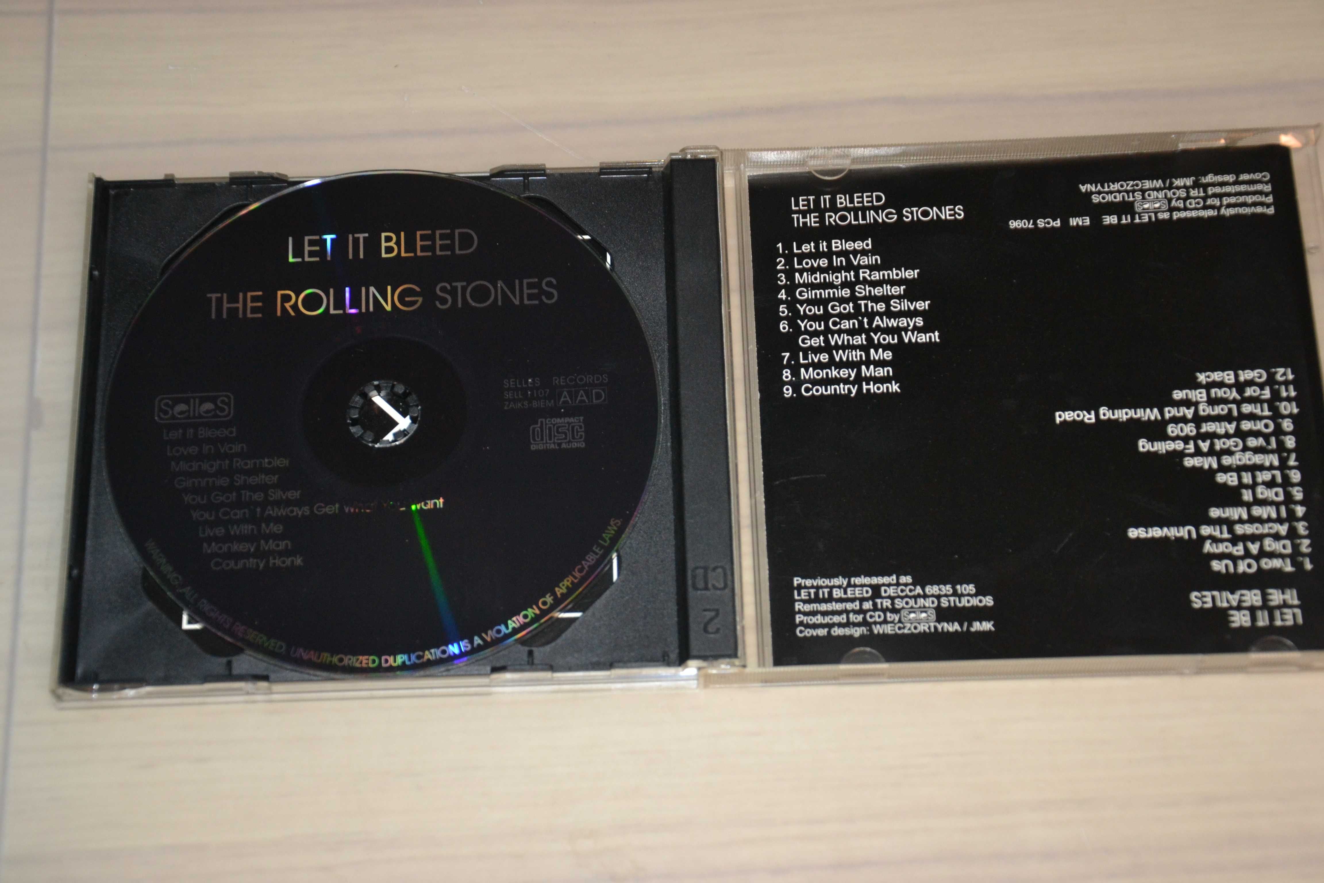 CD .THE Beatles,THE Roling Stones,Czerwone gitary zestaw