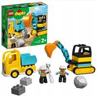 LEGO Duplo 10931 Ciężarówka i koparka gąsienicowa