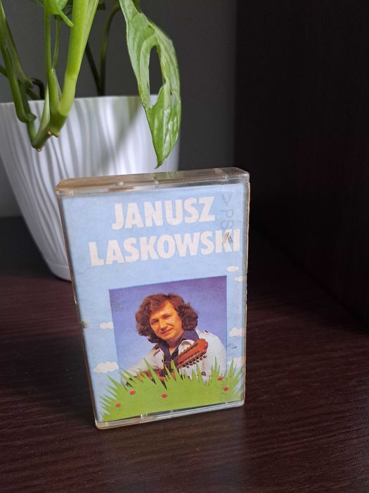 Janusz Laskowski żółty liść kaseta magnetofonowa retro