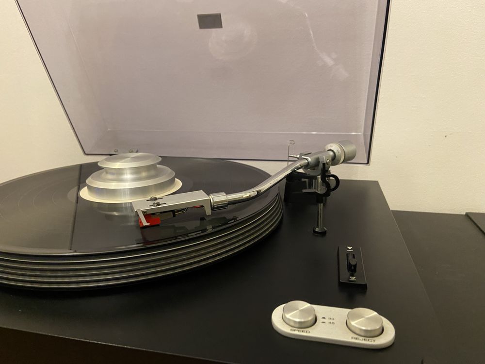 Gramofon iGu Philharmonic 8200 Micro Seiki, nowa igła AT, vintage