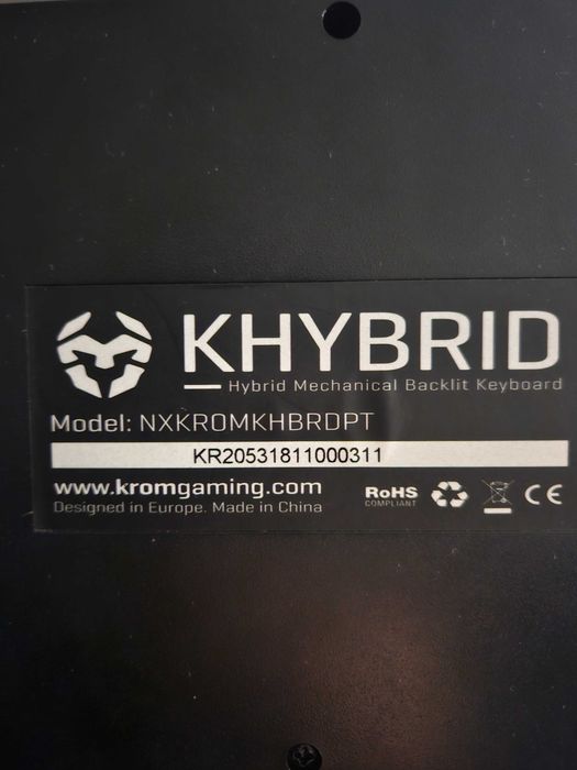 Teclado KROM mecânico