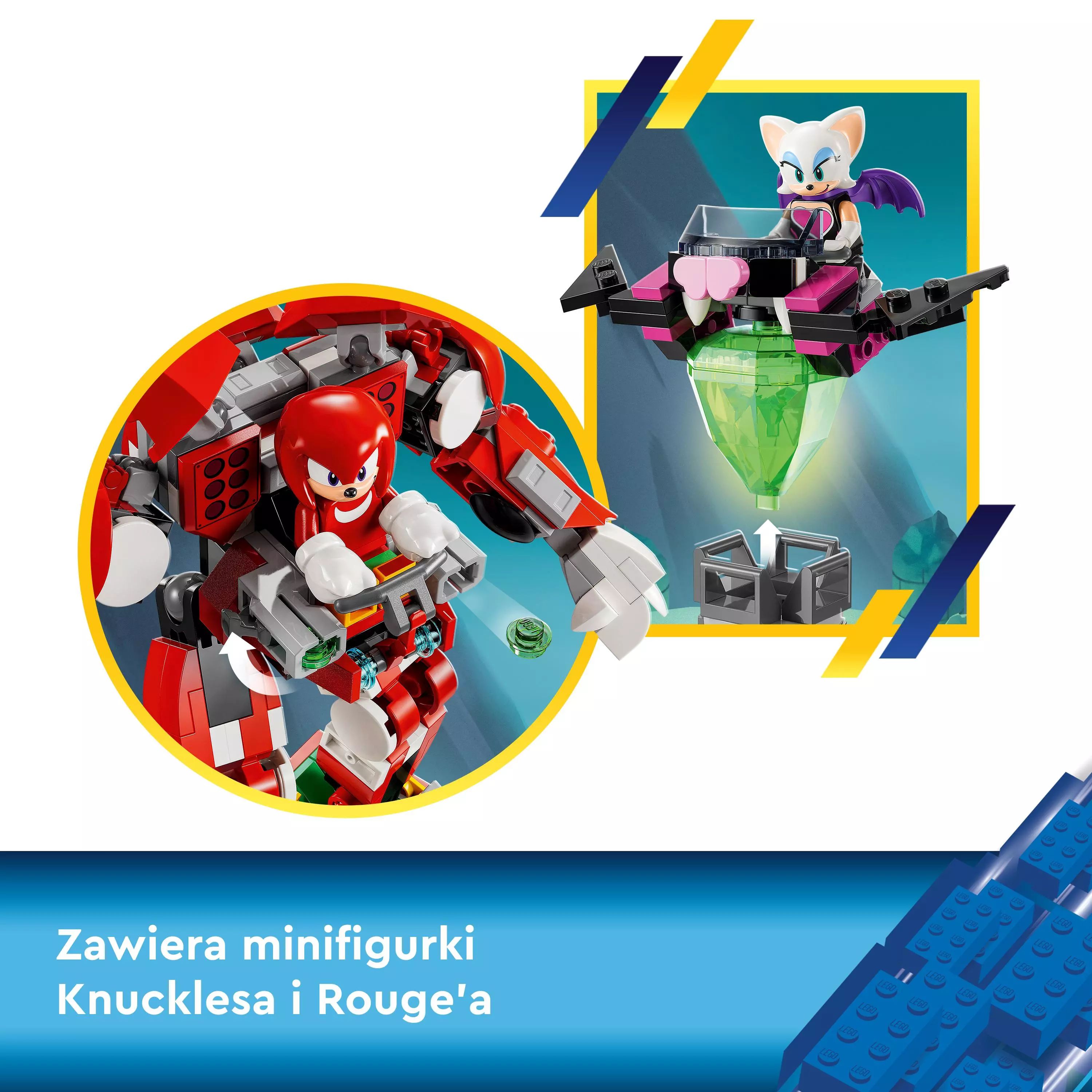 LEGO Sonic the Hedgehog™ Knuckles i mech-strażnik 76996