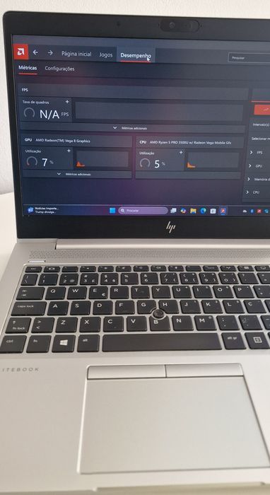 EliteBook G6 Ryzen 5 Radeon RX Vega-256GB-NVME-16GB- FulHD Win 11 Pro