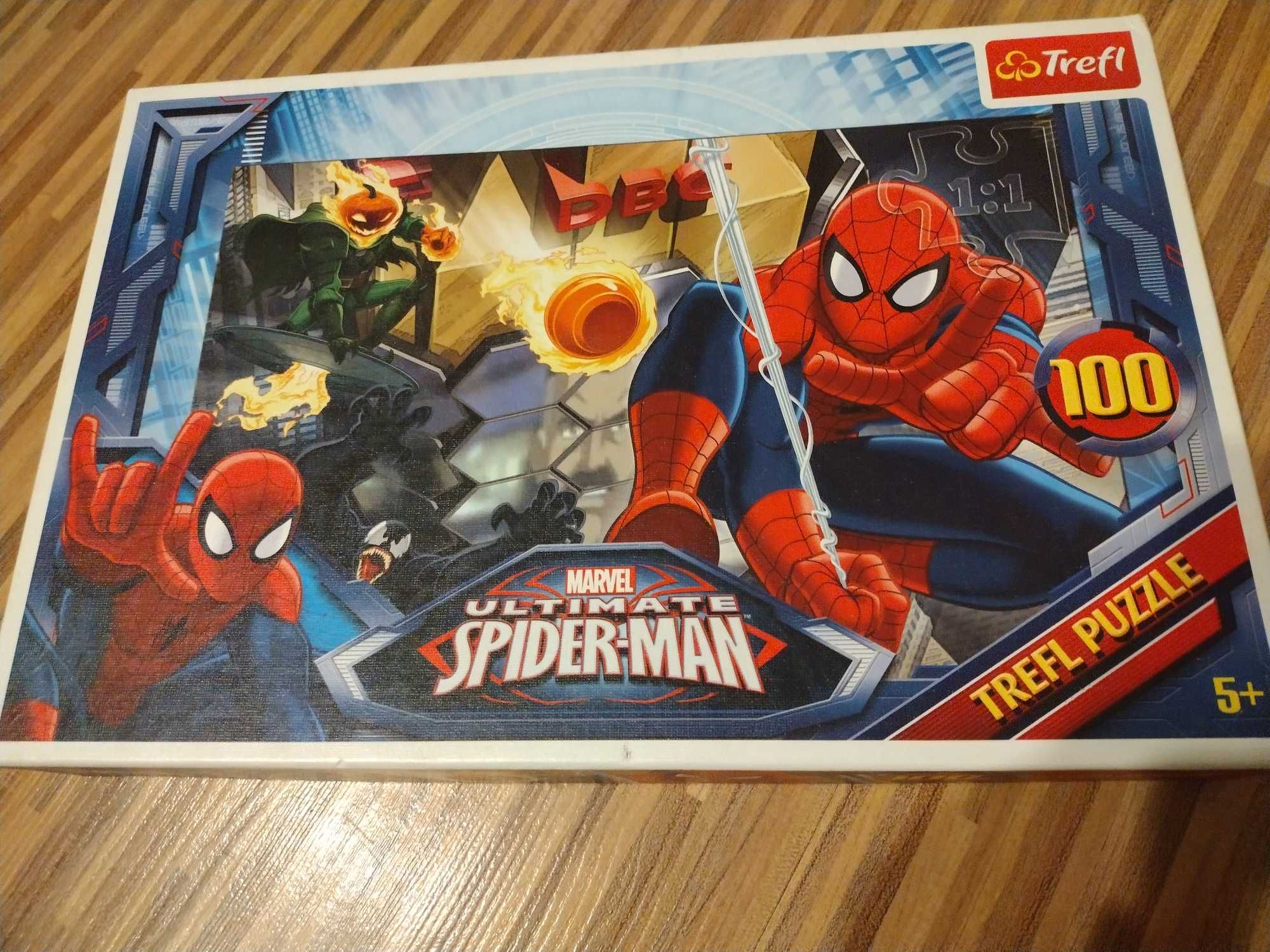 Puzzle 5+. Spiderman