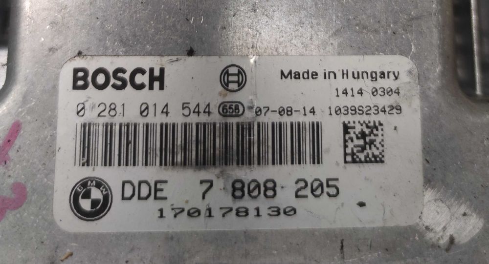 bmw x3 e83 3.0d 218km m57n2 komputer sterownik silnika zestaw
