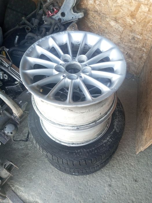 Розбірка титанові диски R16, розболтовка 5/120 до Volkswagen T5, BMW