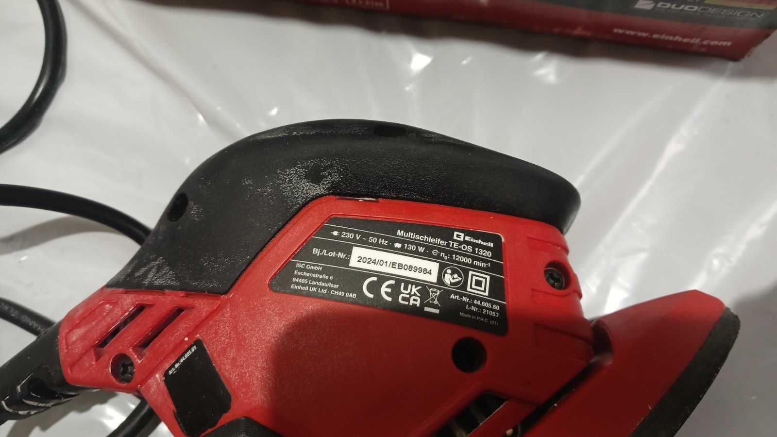 Шліфувальна машинка Einhell TE OS 1320
