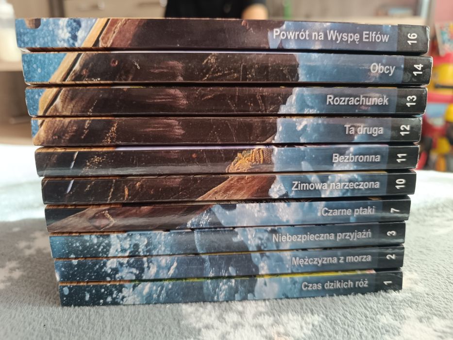 Kolekcja książek. Saga norweska. Dzieci sztormu. 10 książek.