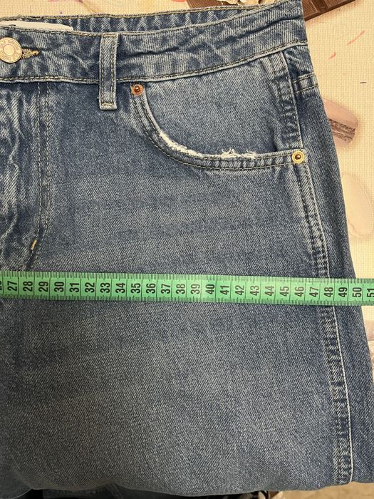 Женские джинсы размер L замеры в описании