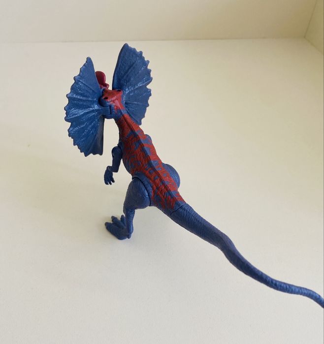 Ділофозавр, jurassic world, mattel