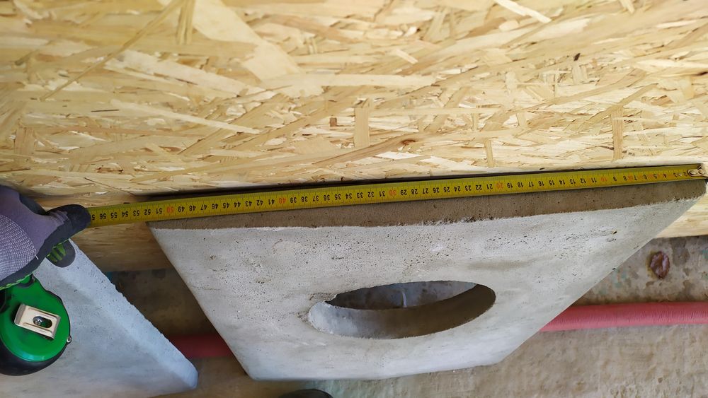 Daszek betonowy czapa Rauch fi 200