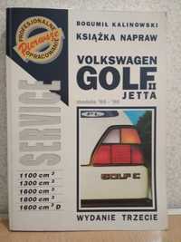 Książka Napraw samochodów Volkswagen Golf II, Jetta modele 84-90