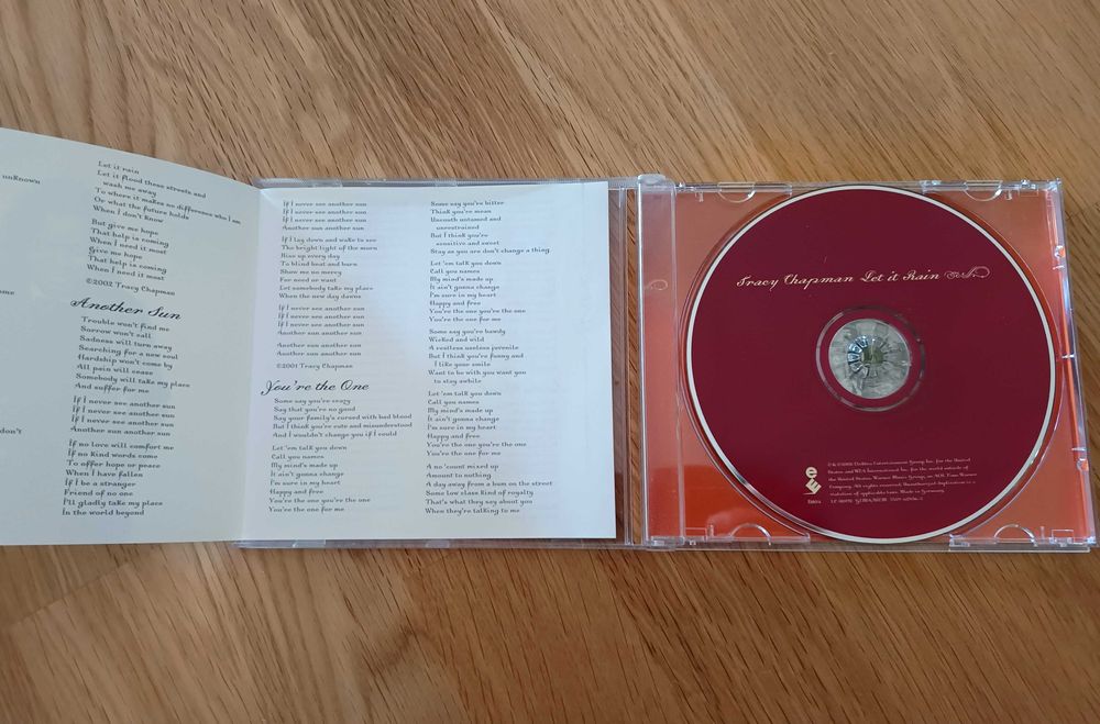 CD Tracy Chapman - Let it rain