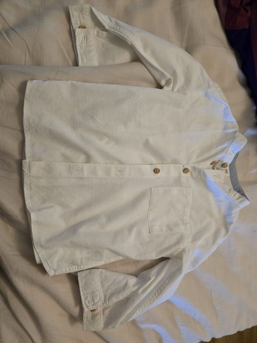 Elegancka biała koszula na guziki H&M r. 92