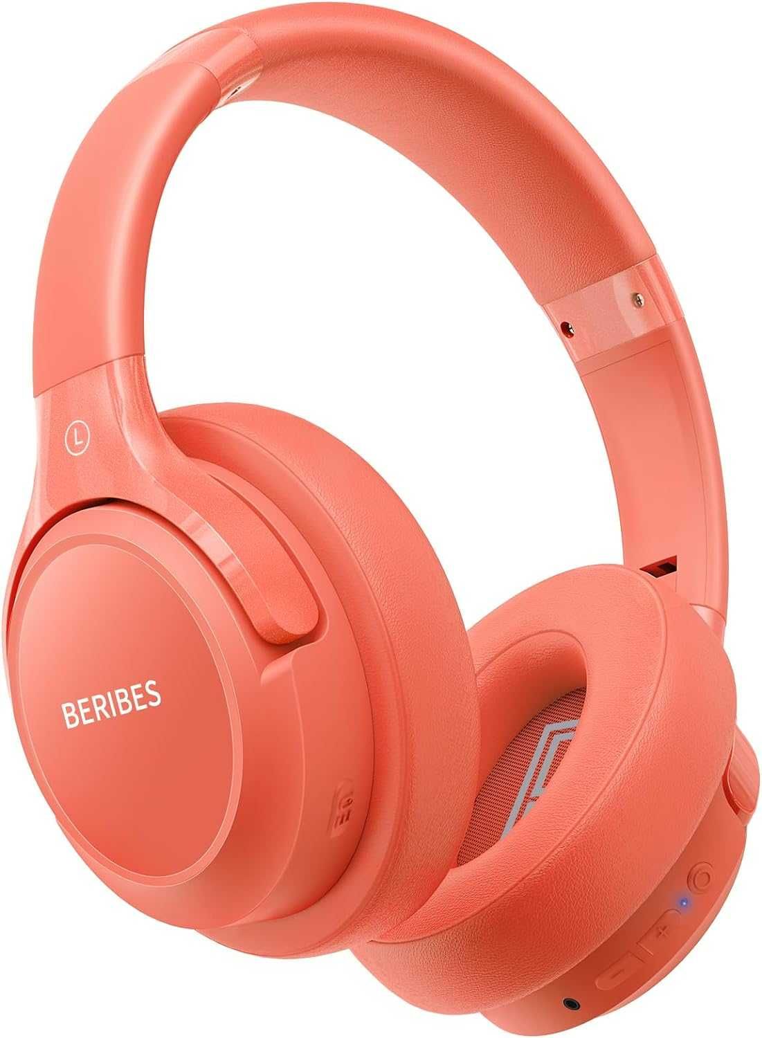 Słuchawki bezprzewodowe Bluetooth Beribes WH202A pomarańczowe SPM284
