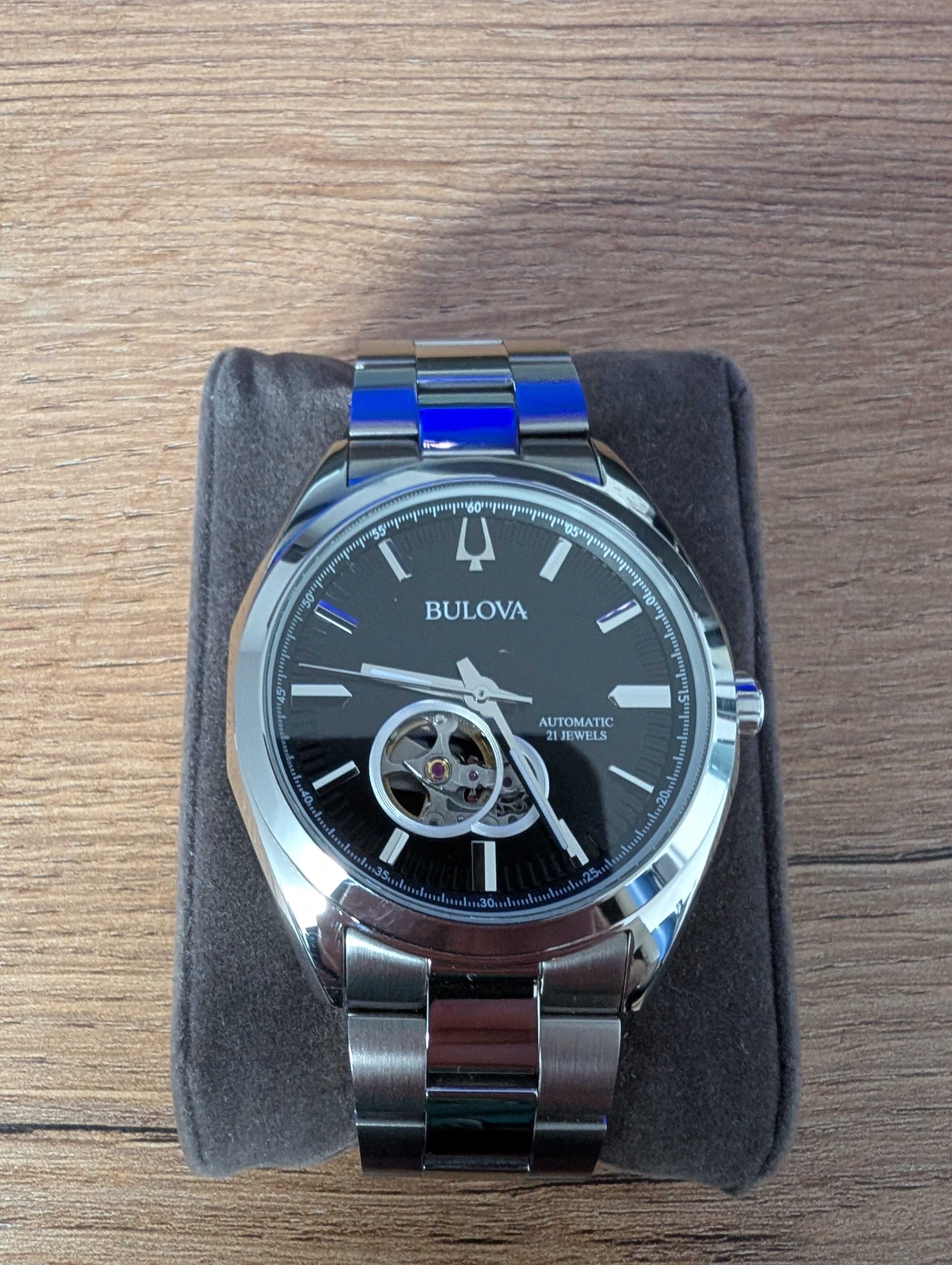 Zegarek automatyczny Bulova Surveyor Open Heart 96A270