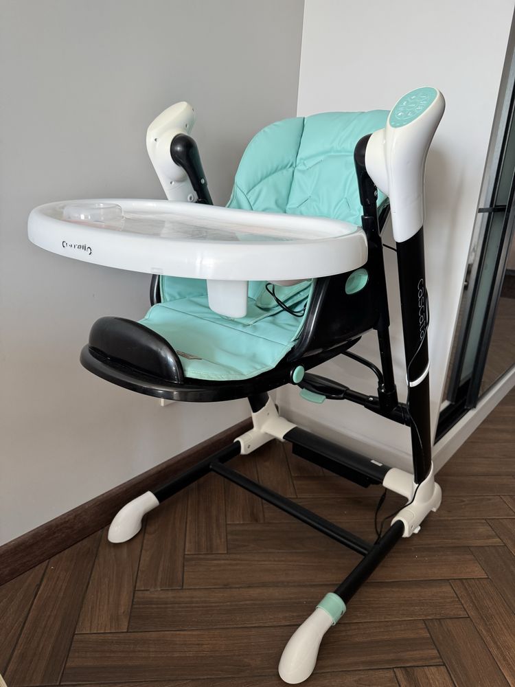 Стілець для годування-гойдалка Carrello cascata 3 в 1