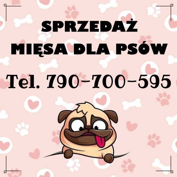Mięso dla psa psów i kotów dieta barf możliwa wysyłka