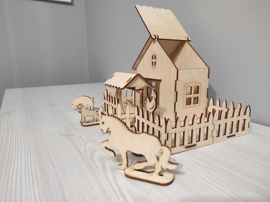 Zabawka dla dzieci. Zwierzęta gospodarskie