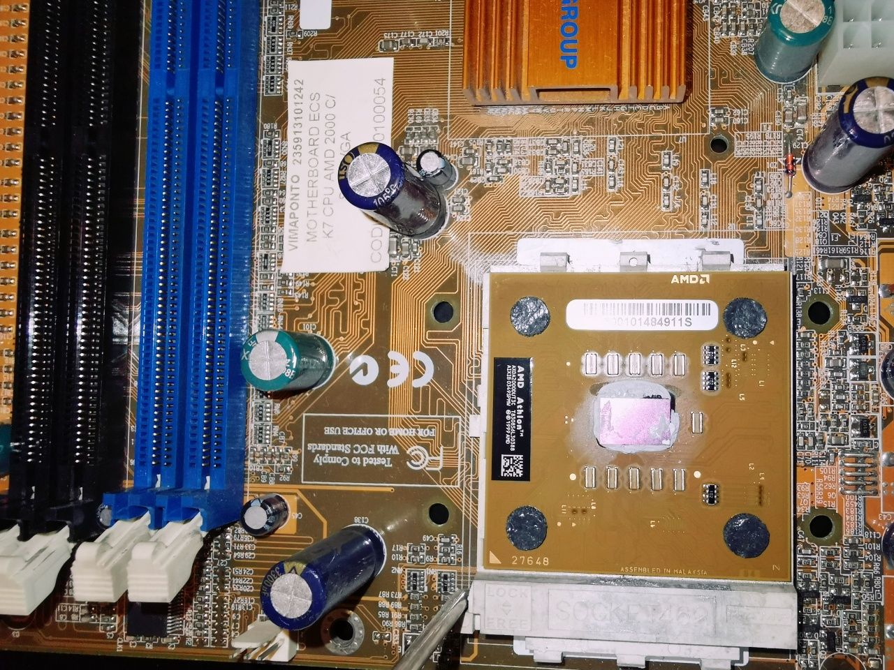 ECS EliteGroup K7SOM Motherboard