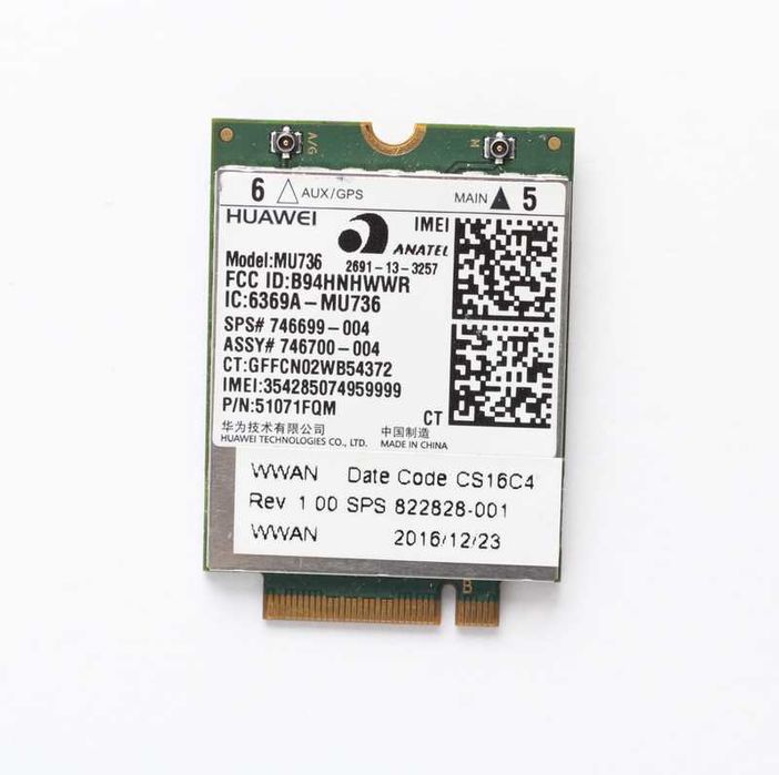 Moduł Modemu 3G Do HP ProBook 650 G2