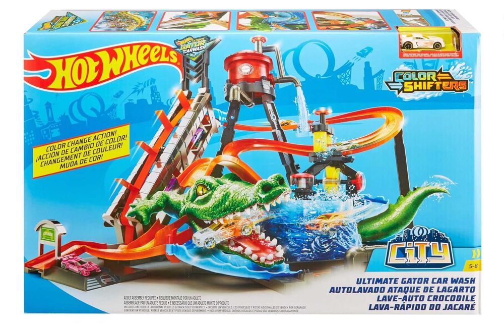 Трек Хот Вілс Вибух кольорів Водонапірна вежа Hot Wheels FTB67 • Новий