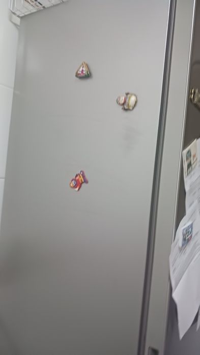 Frigorífico combinado AEG cinza