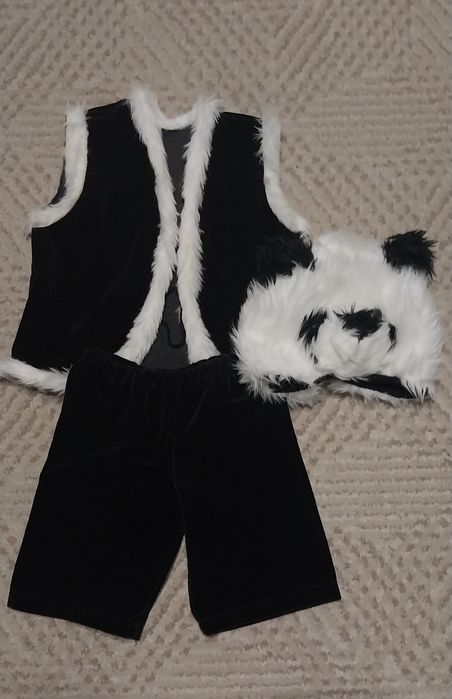 Новорічний костюм панди на 5-6 років