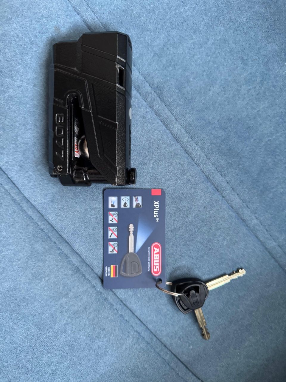 Blokada ABUS Granit  8077 XPlus