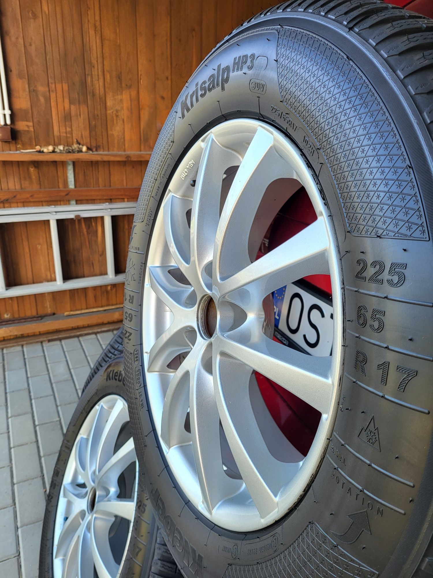 Koła Mazda CX-5 17 cali 5x114,3 + opony zimowe Kleber 2024 jak nowe