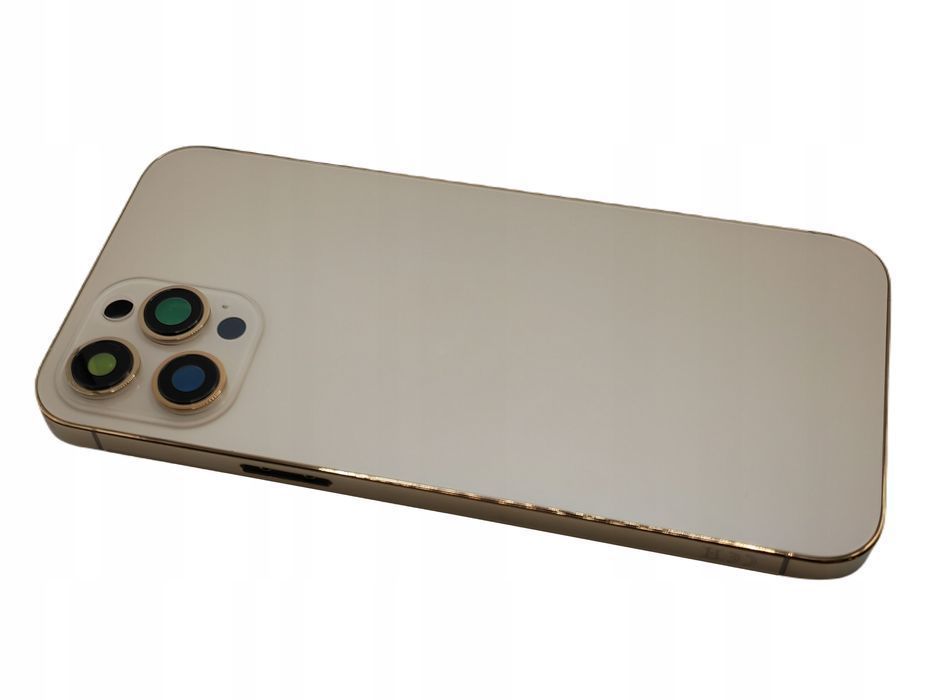 Obudowa Panel Tył Korpus Ramka Do Apple Iphone 12 Pro Max Złoty